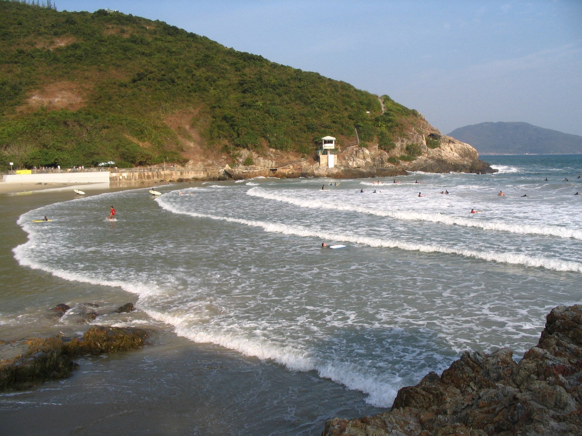 Big Wave Bay beach Hong Kong