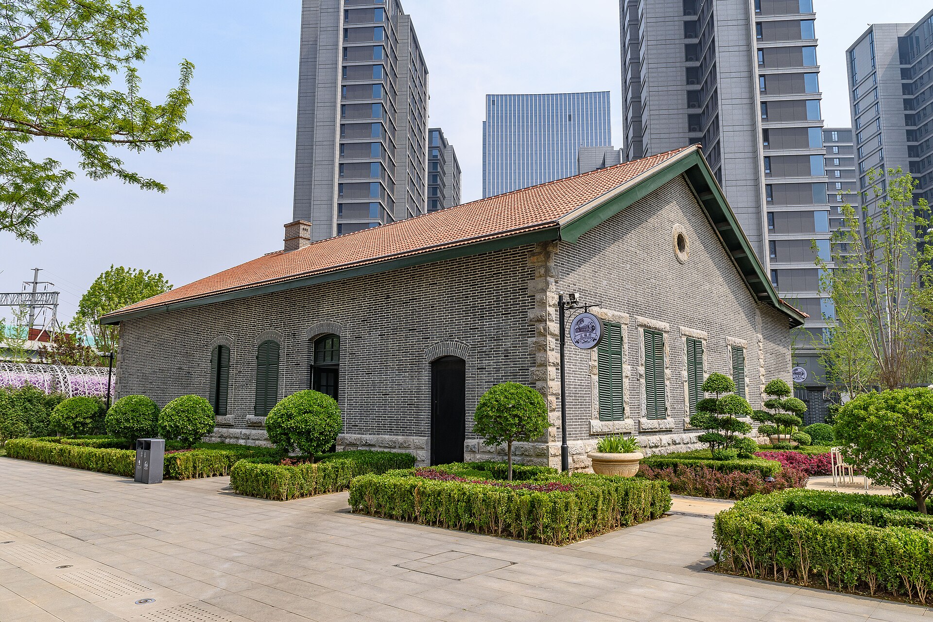 converted factory restaurant
