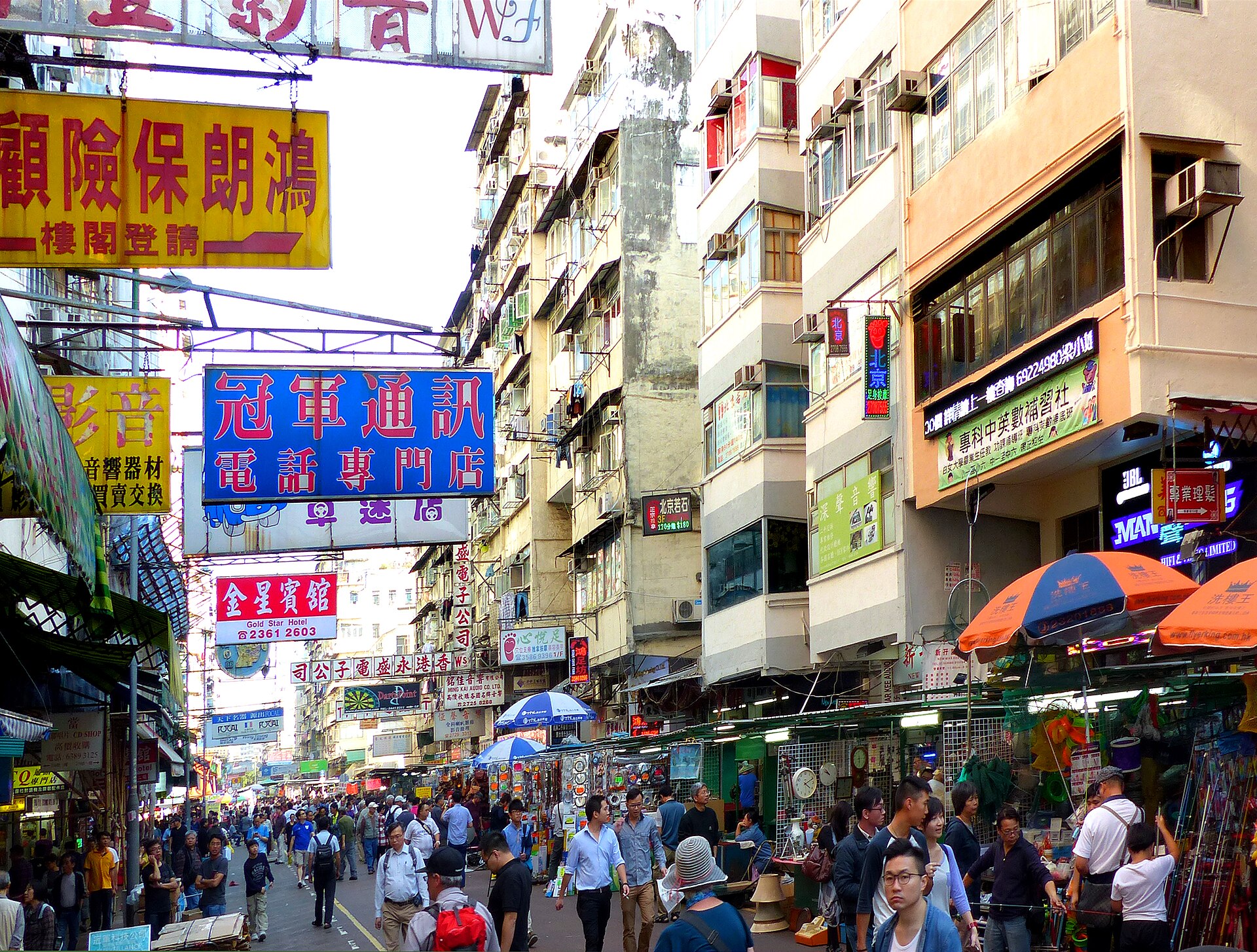 Sham Shui Po Apliu Street electronics