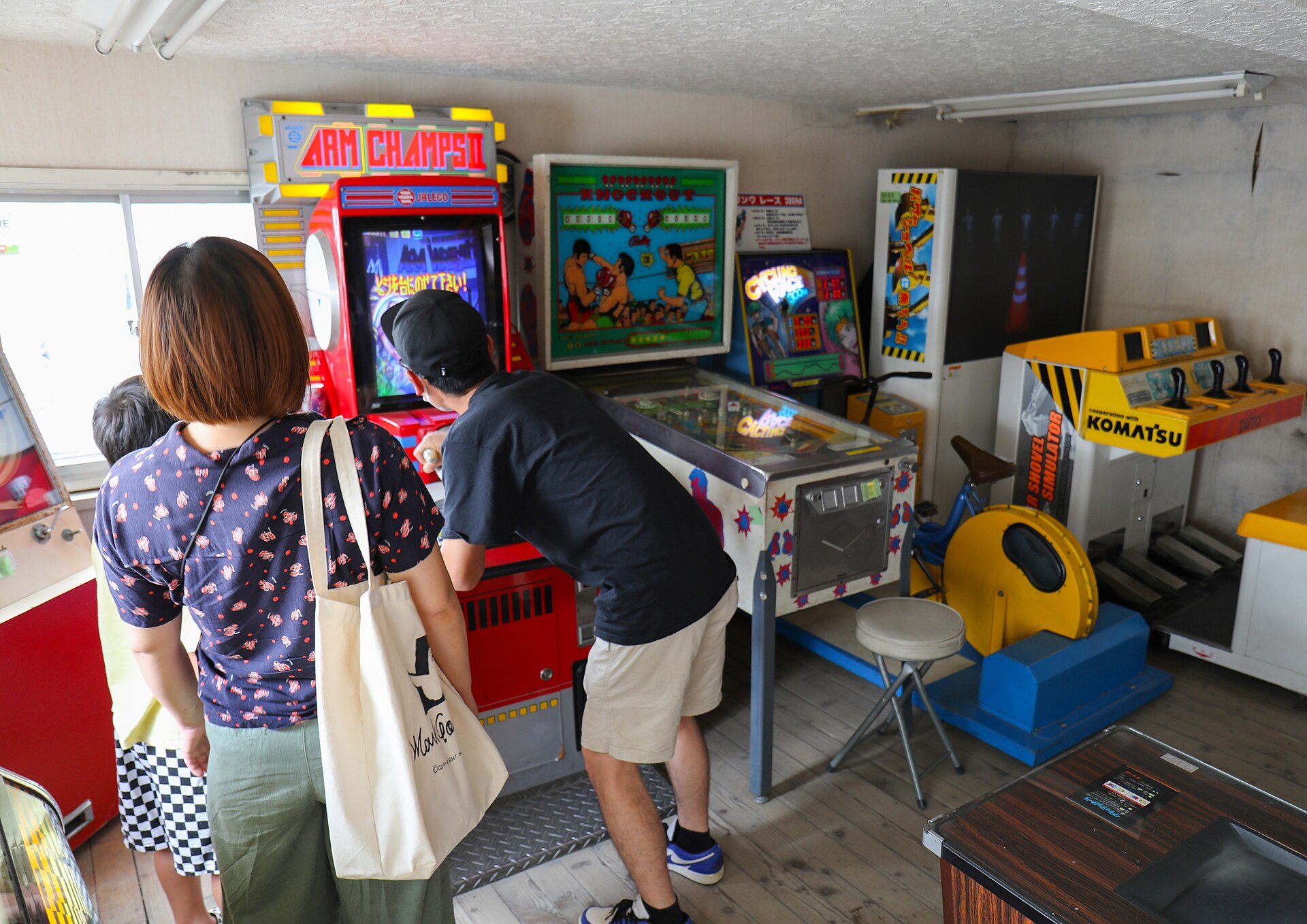 Japanese arcade machines