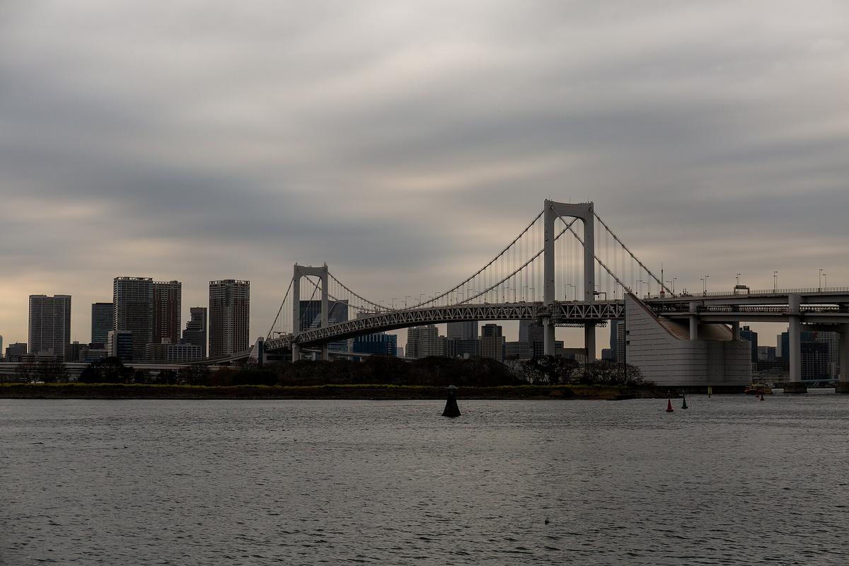 Odaiba Rainbow Bridge Tokyo