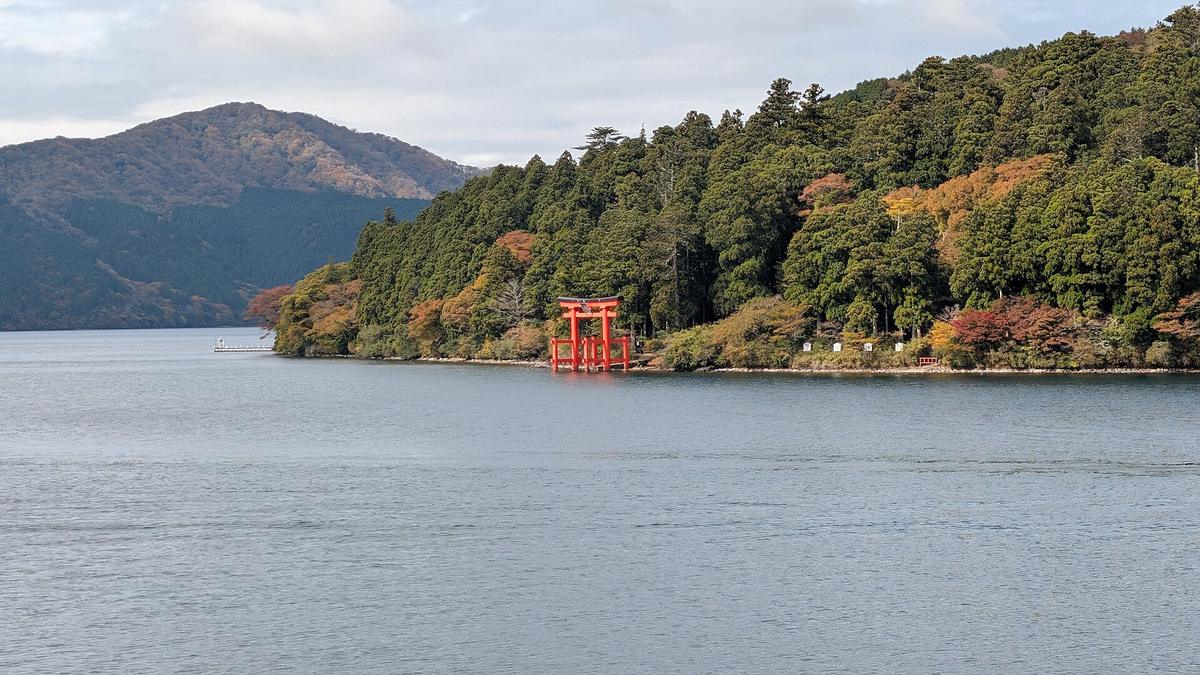 Hakone Lake Ashi torii
