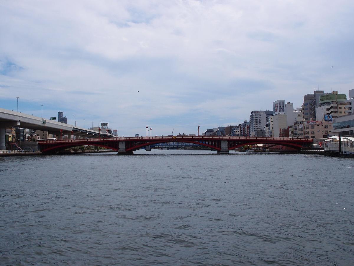 Sumida river Asakusa Tokyo