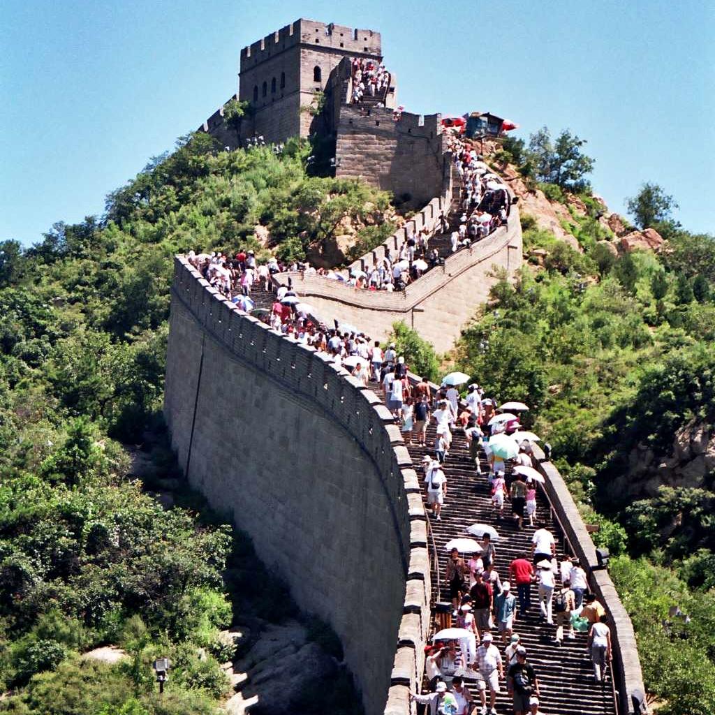 Badaling Great Wall crowds