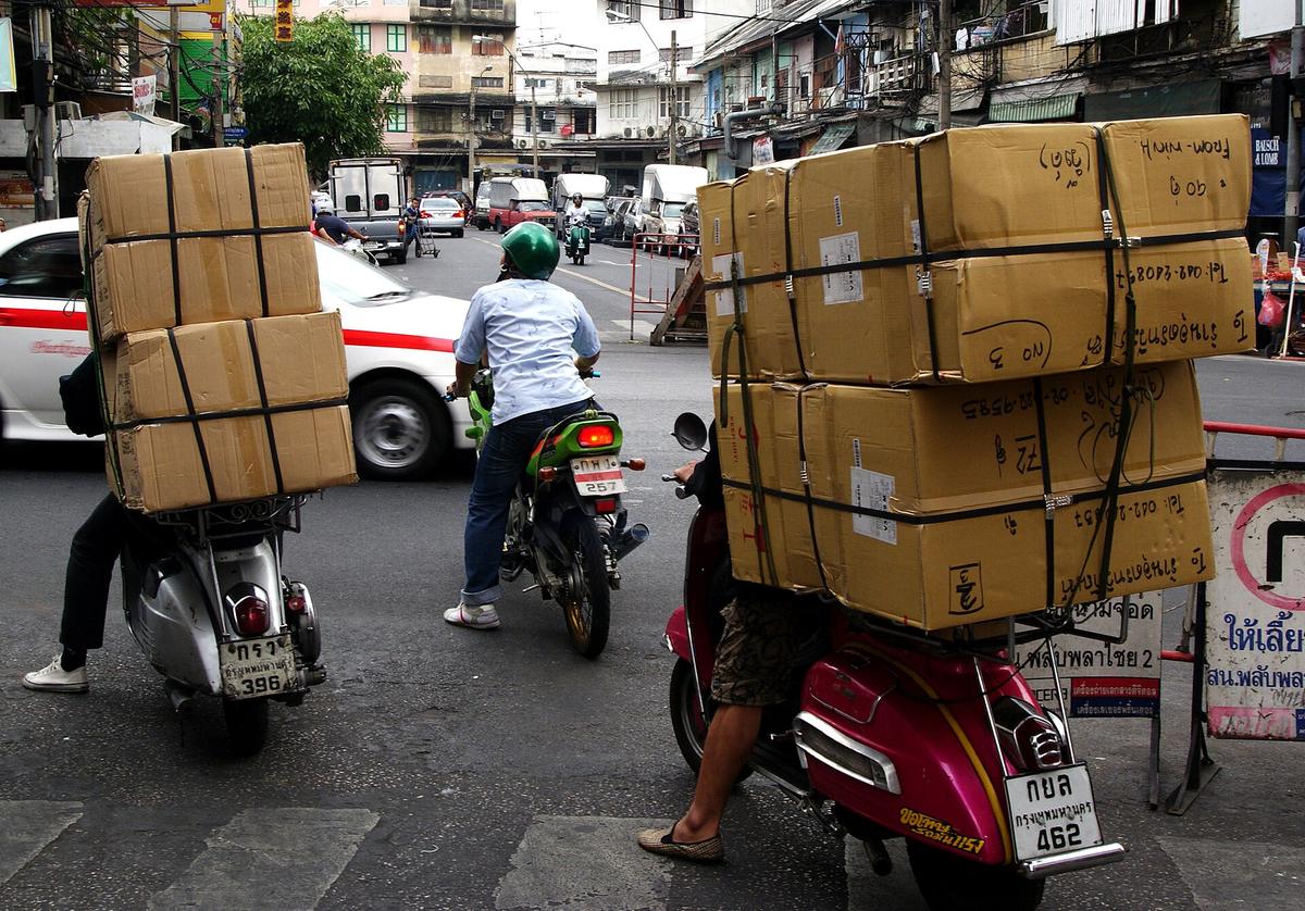 Bangkok street scene
