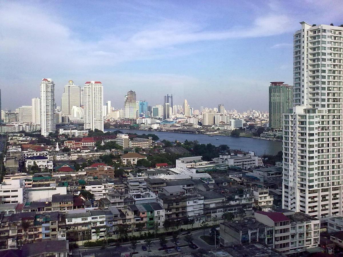 Bangkok skyline from above