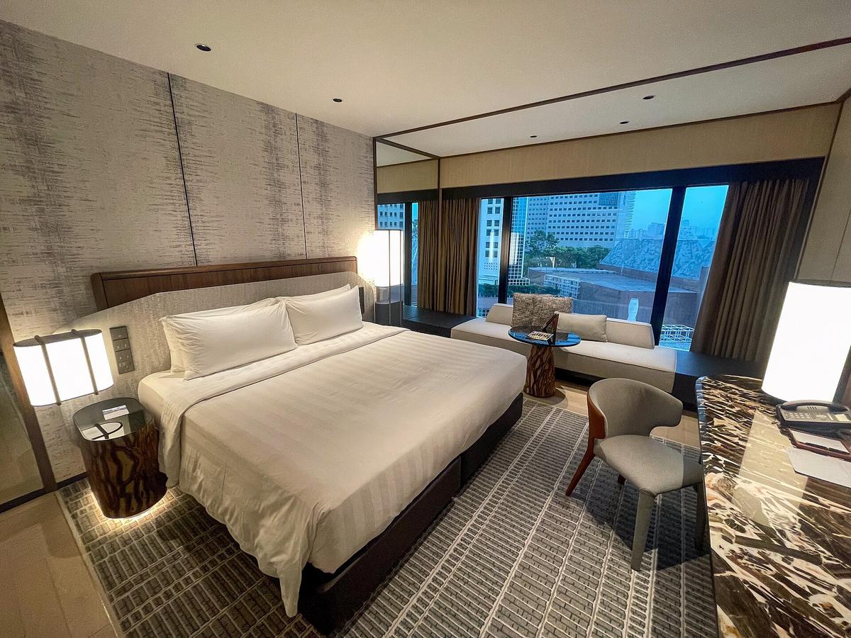 Singapore hotel room interior