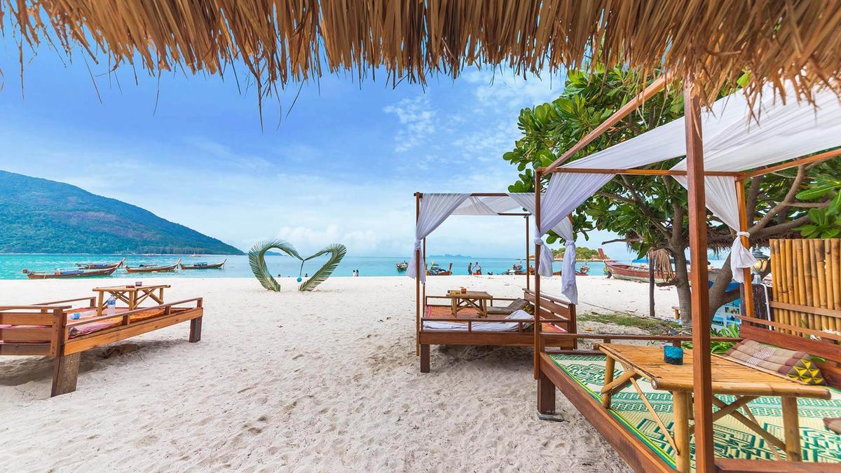 Thailand beach bungalow