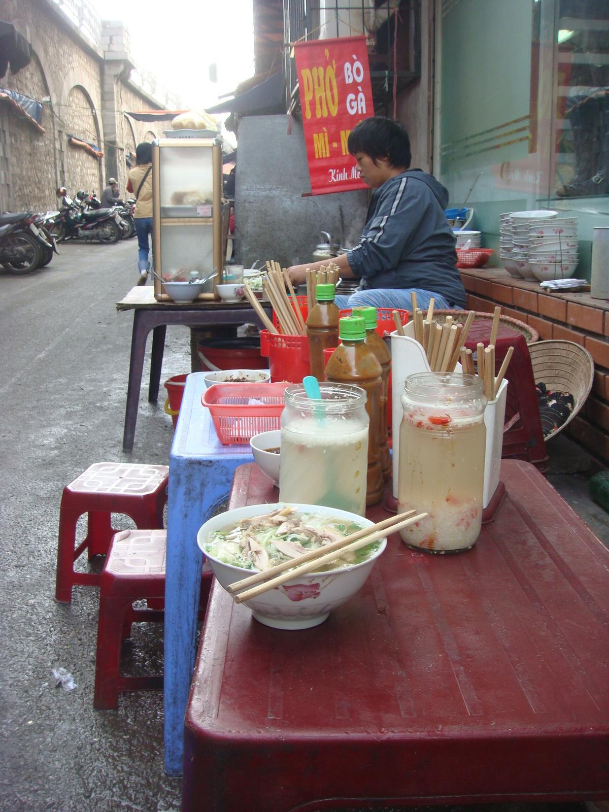 Vietnam pho street food