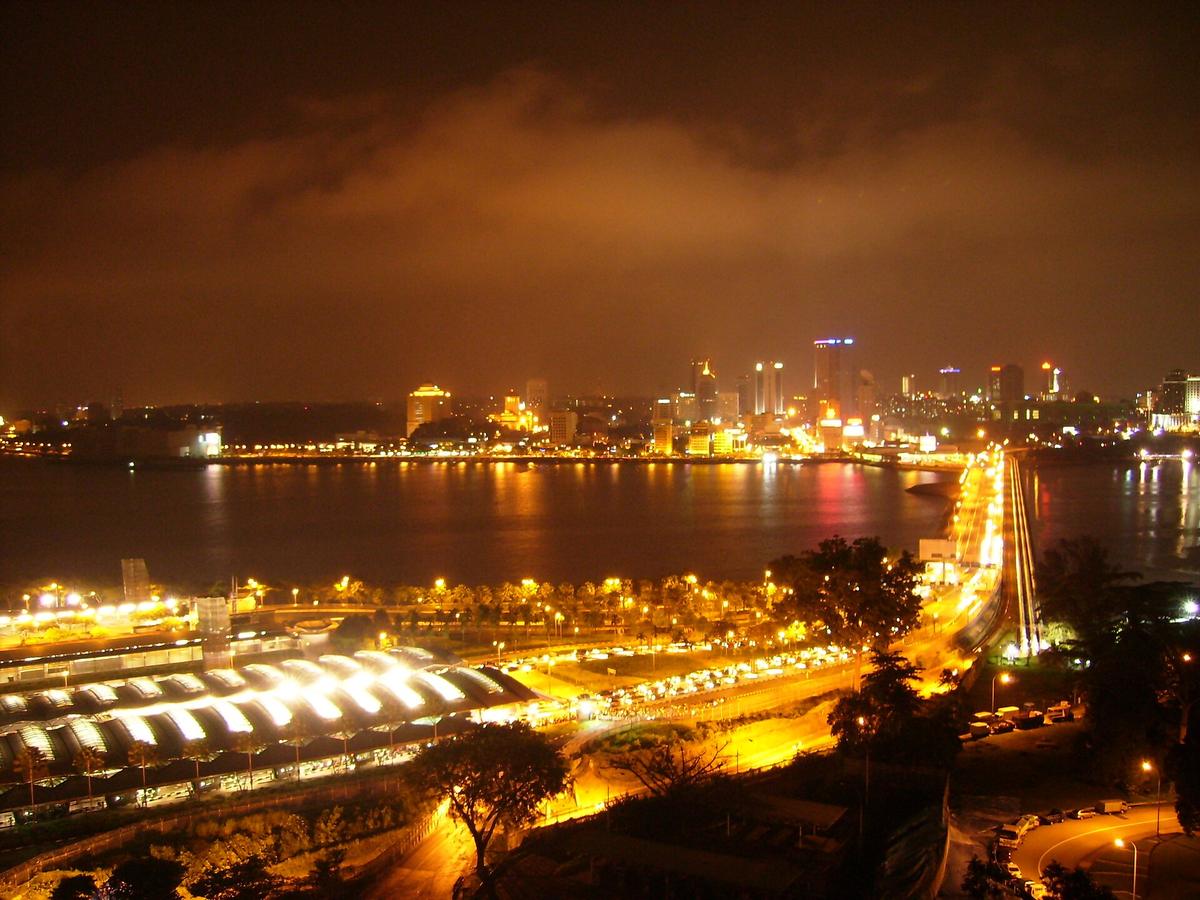 Johor Bahru causeway Malaysia