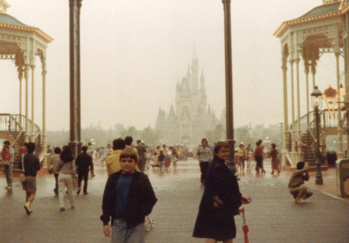 Disneyland castle Japan