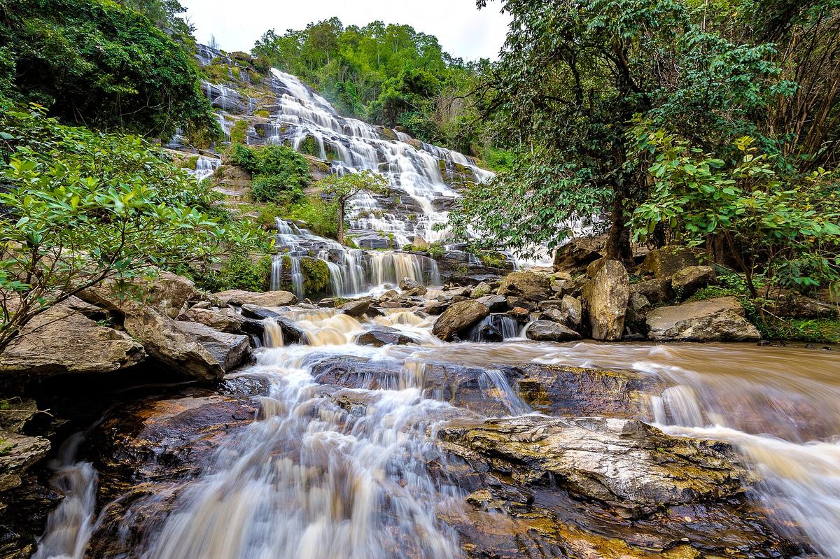 Doi Inthanon waterfall Chiang Mai