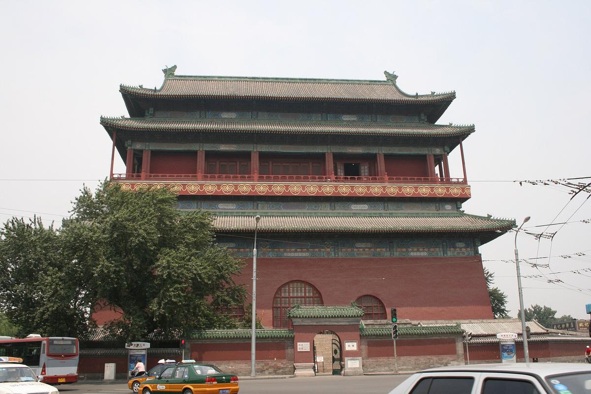 Beijing Drum Tower street