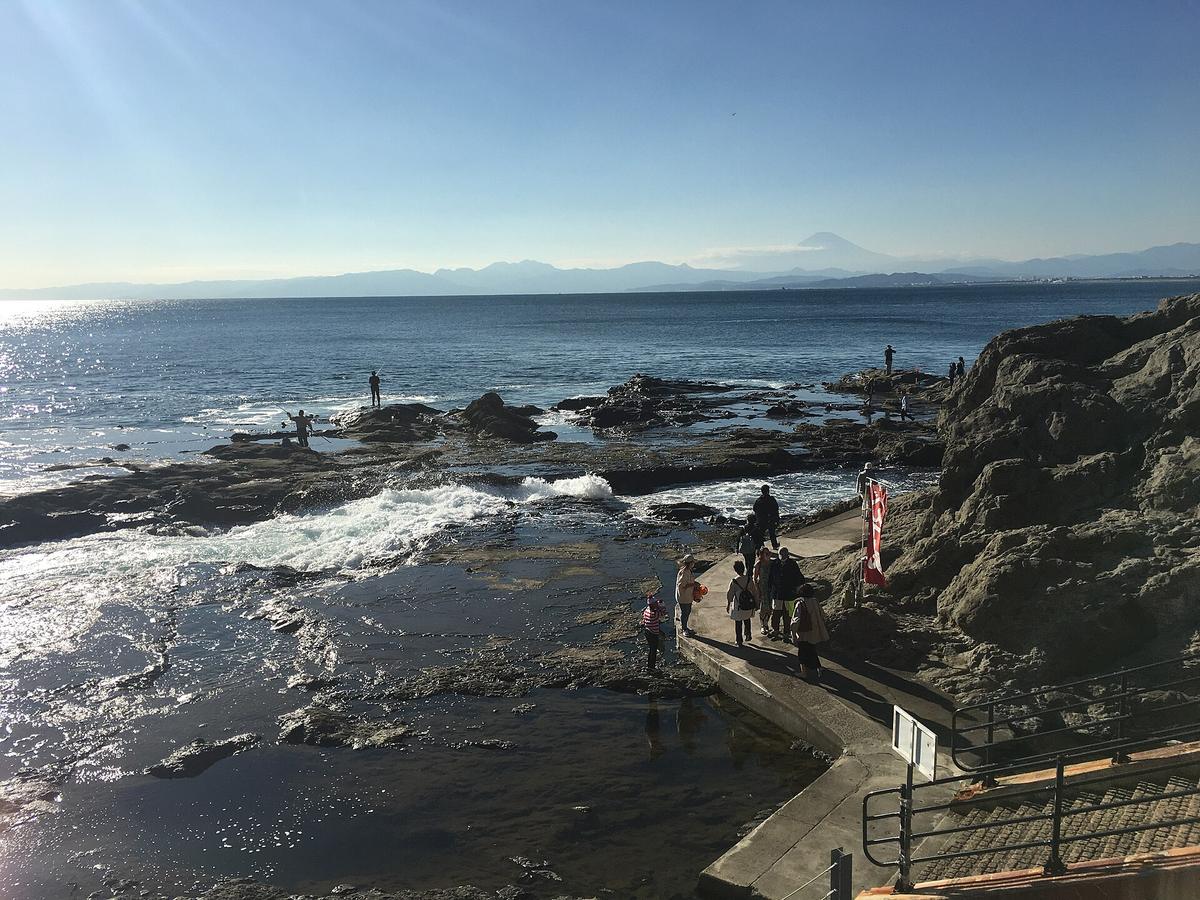 Enoshima island bridge Japan