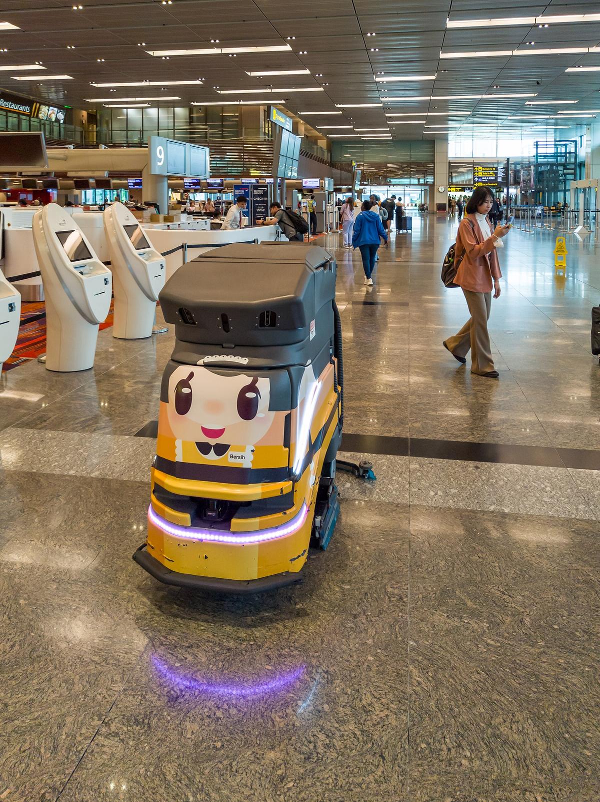 Singapore Changi airport terminal