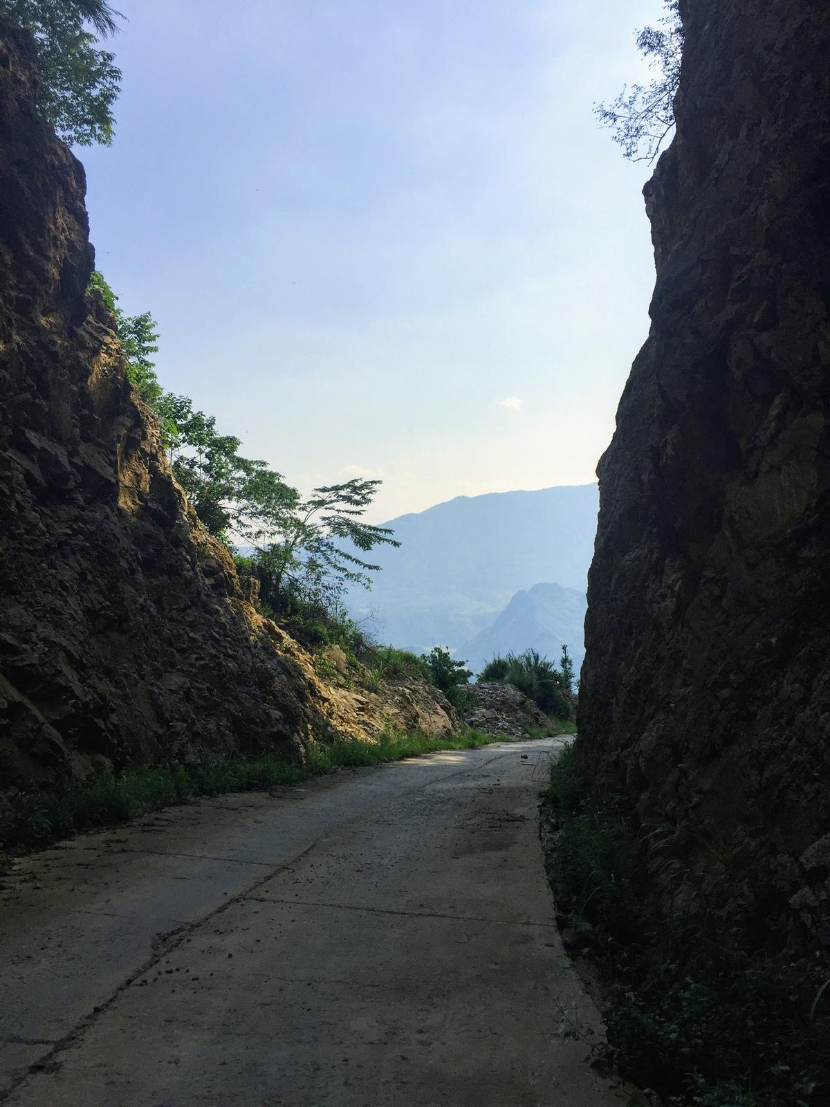 Vietnam mountain road