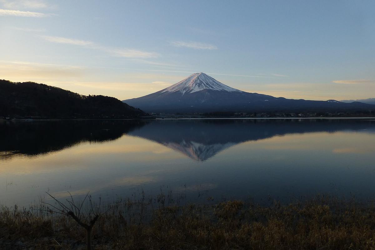 Lake Kawaguchi Mount Fuji reflection