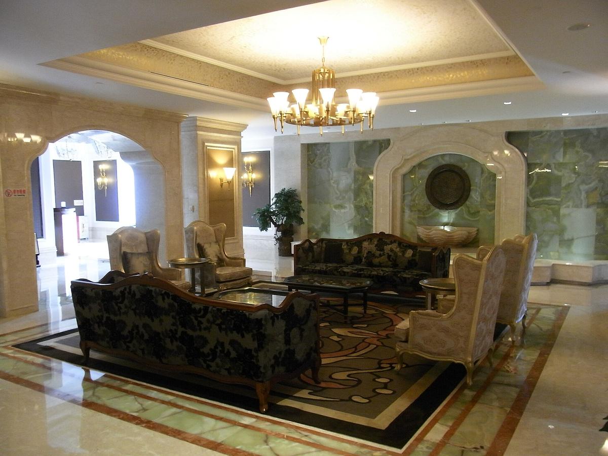 Chinese hotel room interior