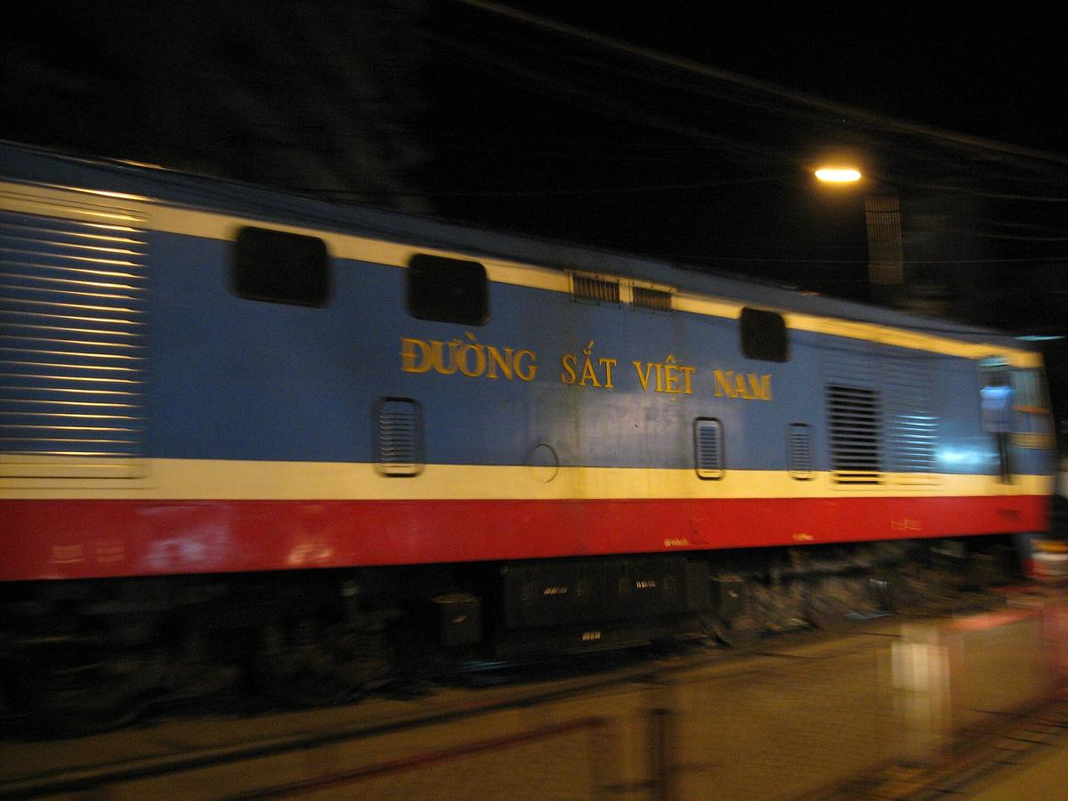 Vietnam reunification railway train