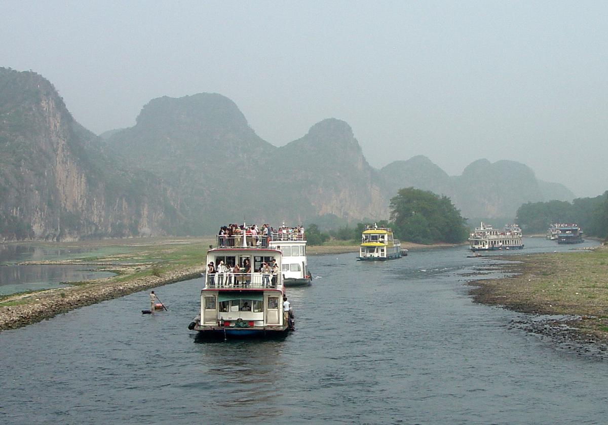 Guilin Li River karst landscape