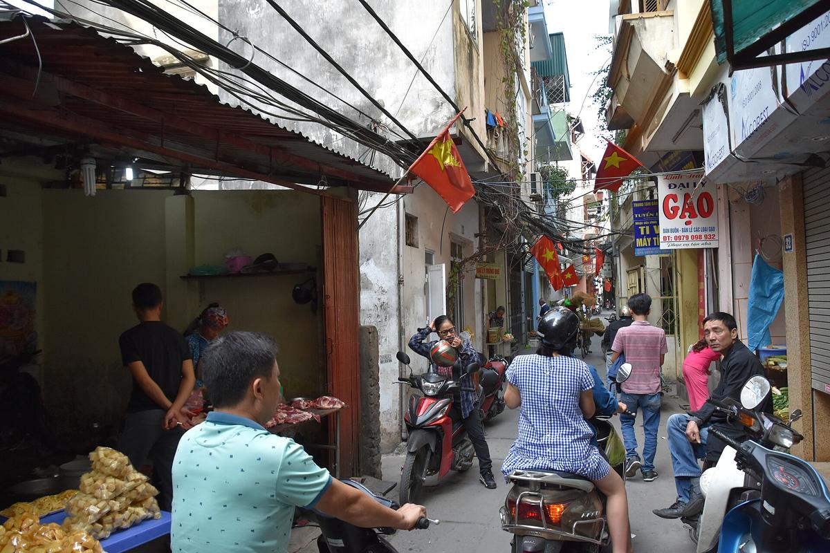 Hanoi street scene
