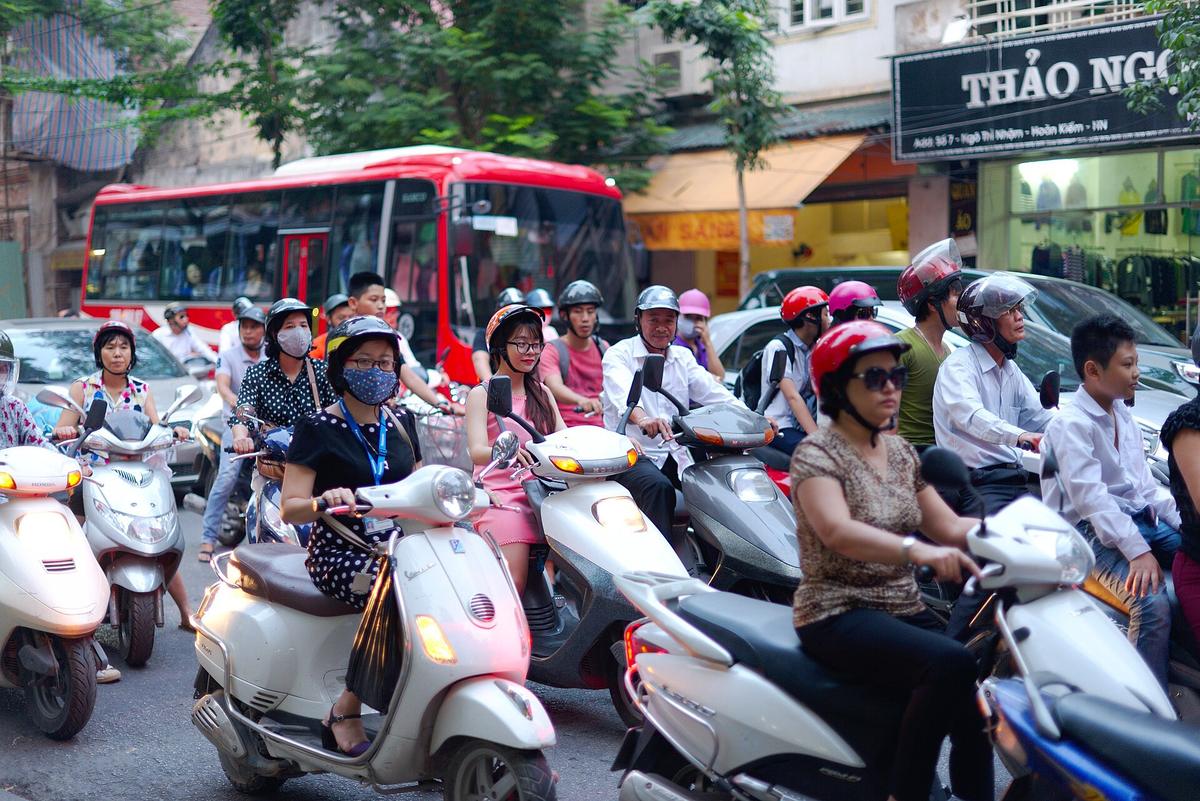Hanoi street scene