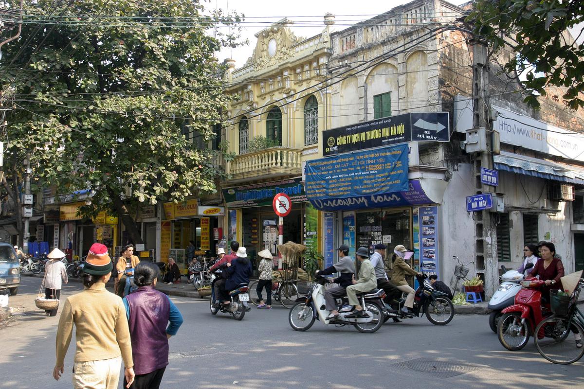 Hanoi street scene