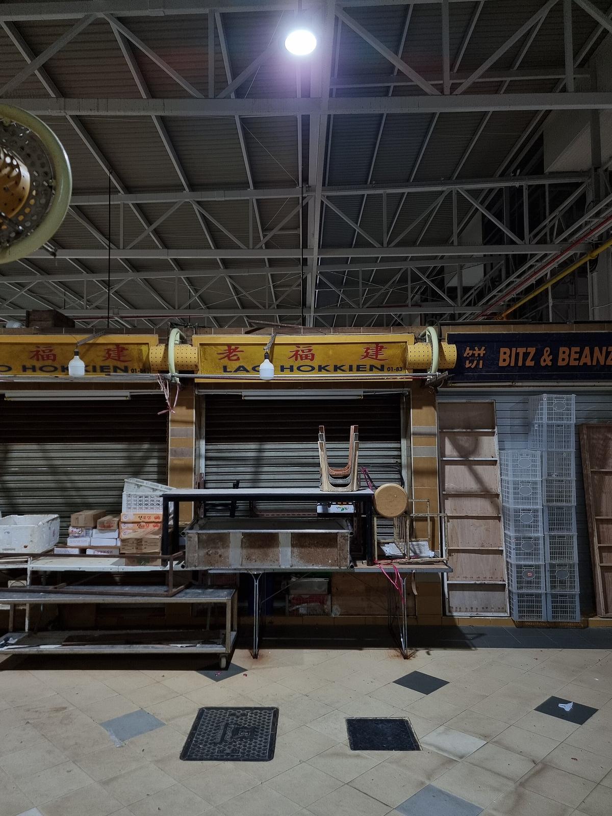 hawker stall food Singapore