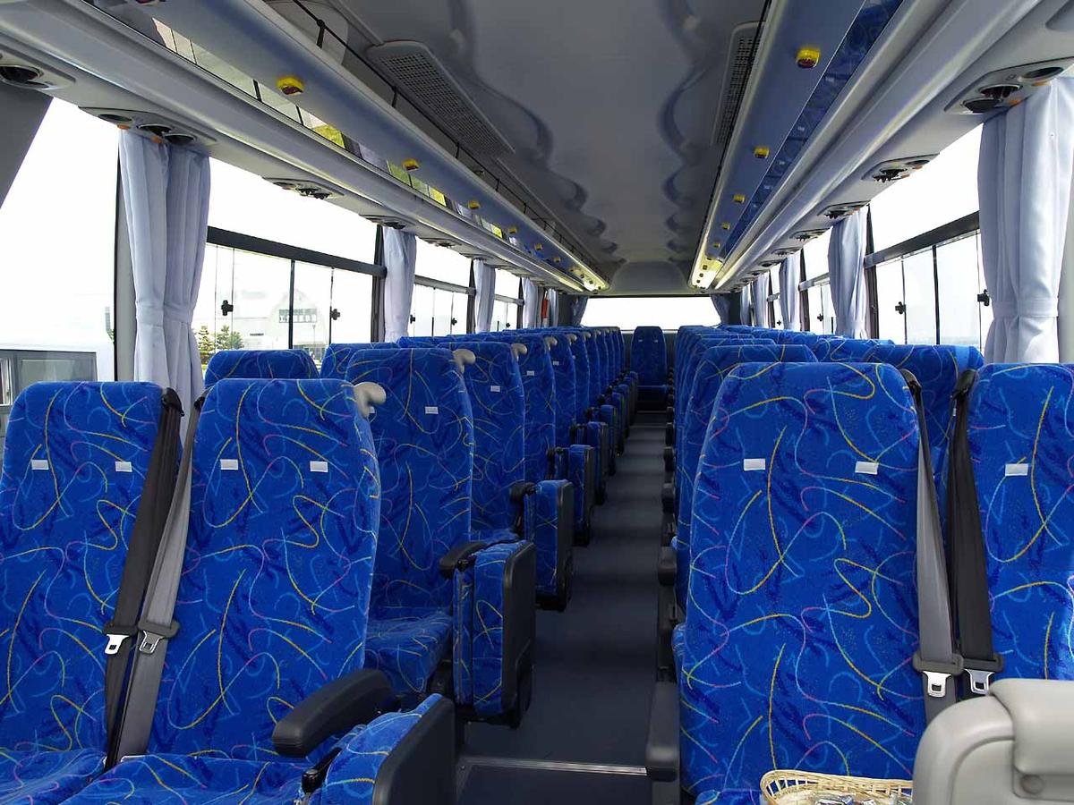 Japanese highway coach interior