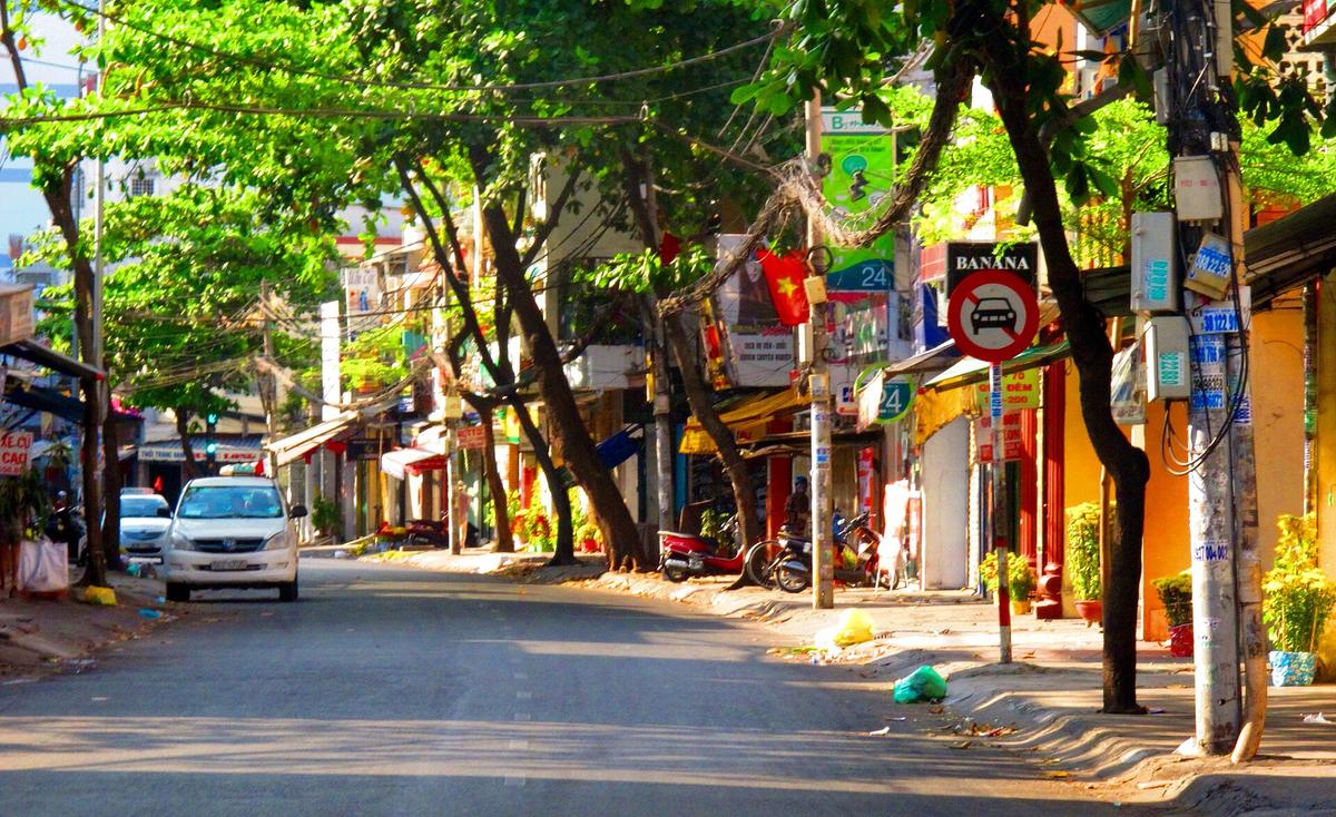 Ho Chi Minh City street scene