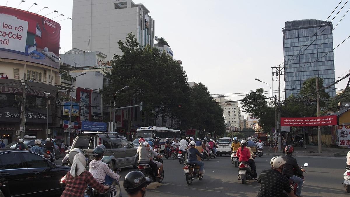 Ho Chi Minh City street scene