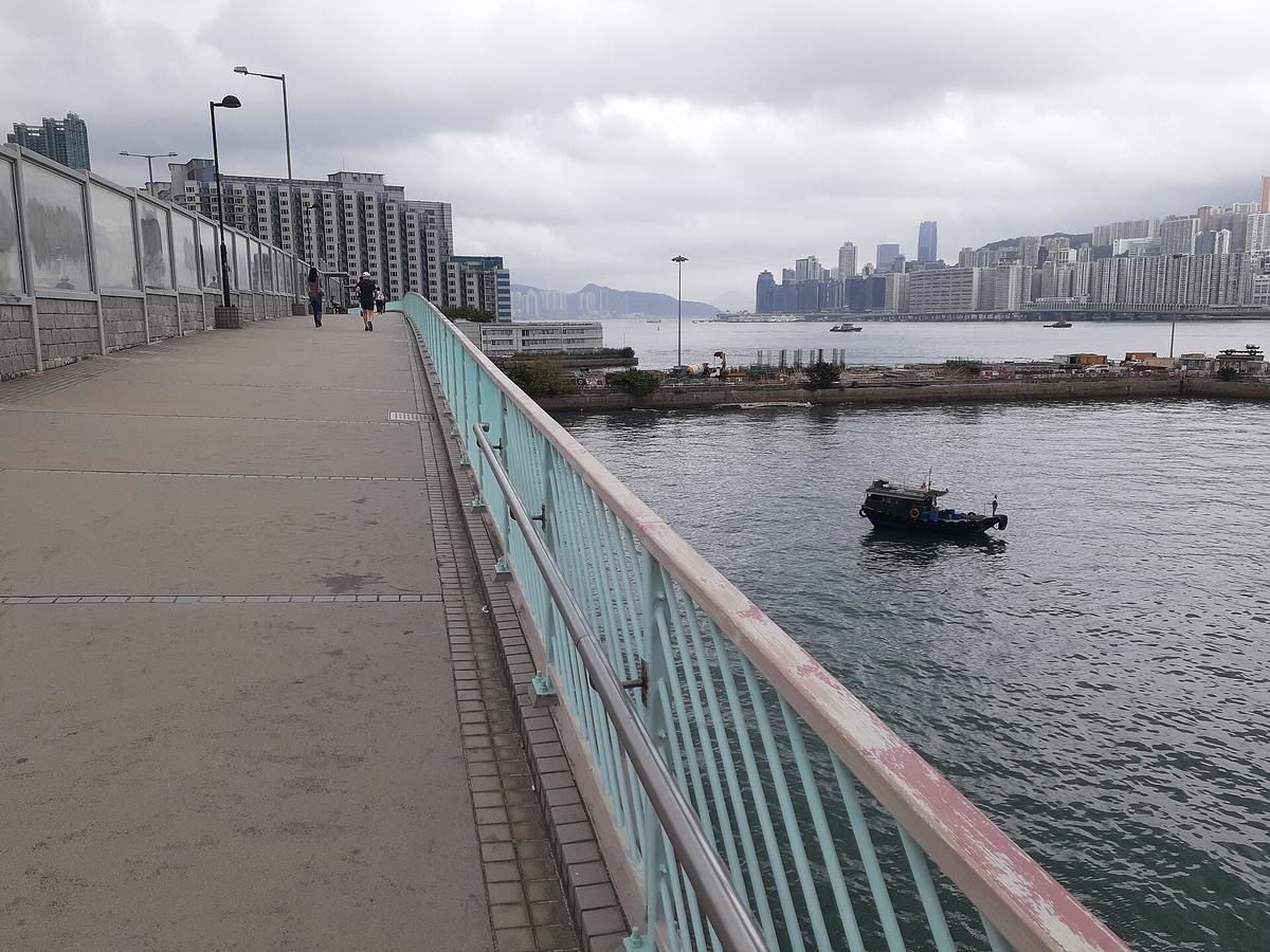 Kowloon Tsim Sha Tsui waterfront