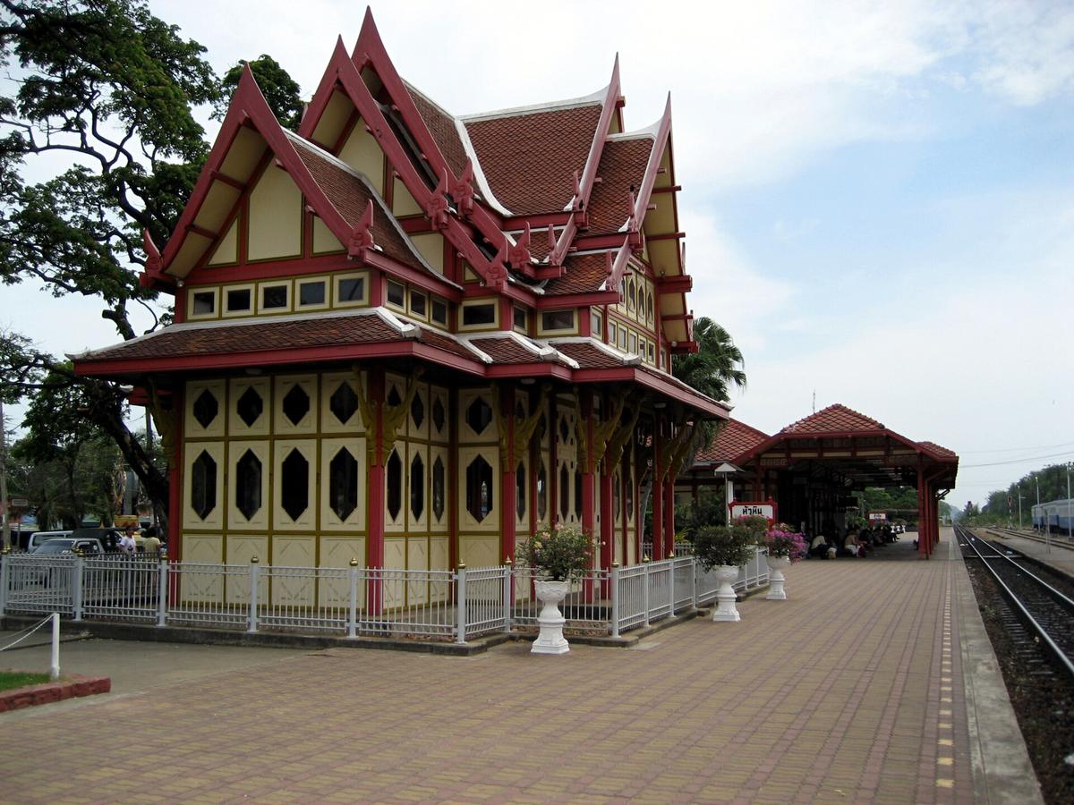 Hua Hin railway station royal pavilion