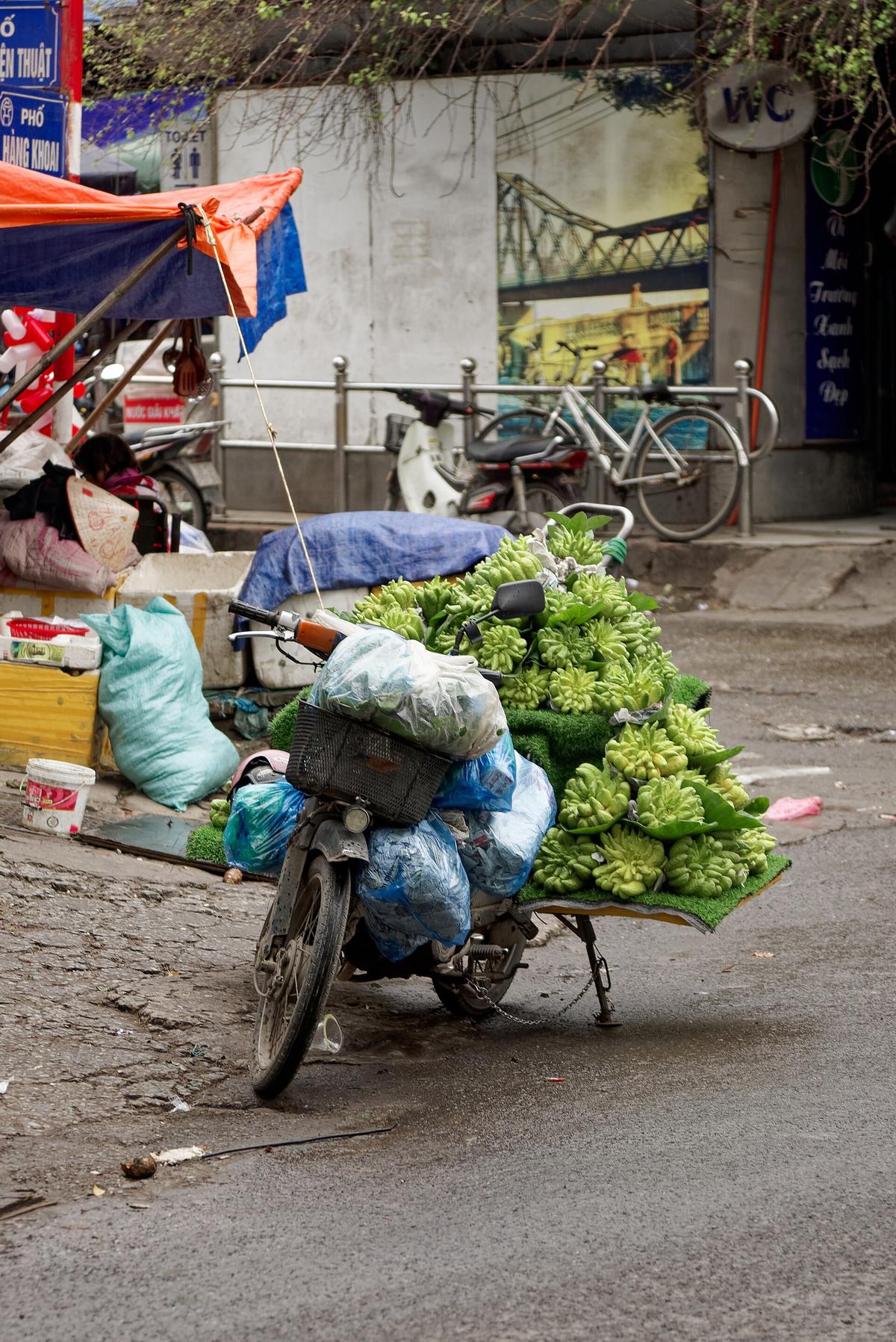 Hanoi old quarter street