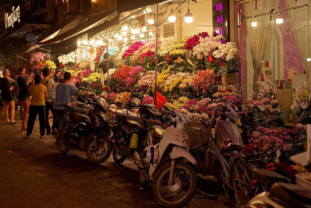 Hanoi Old Quarter street