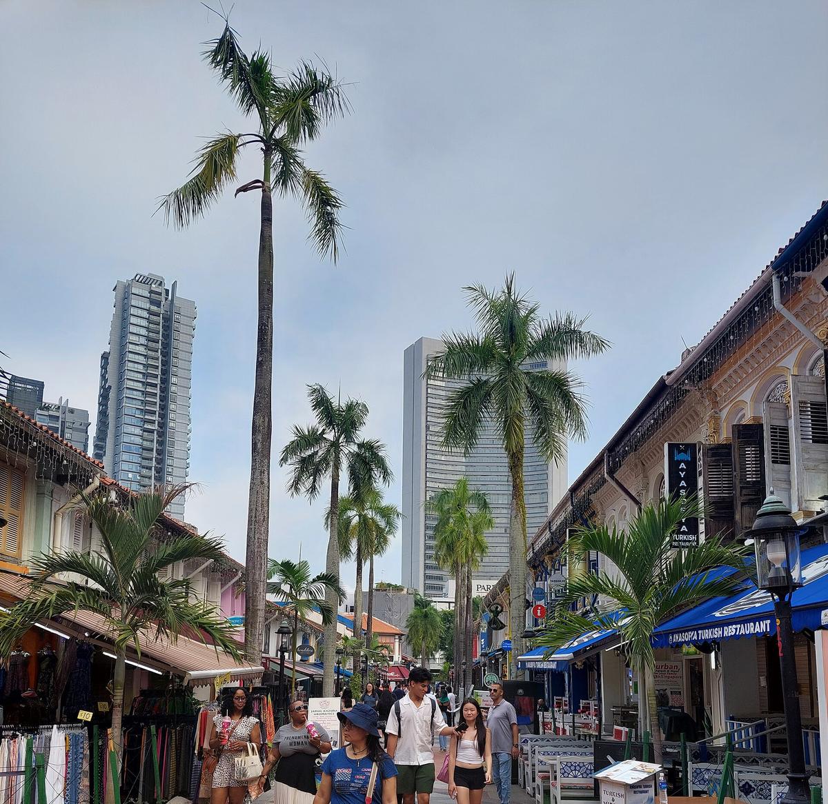 Haji Lane Singapore shophouses