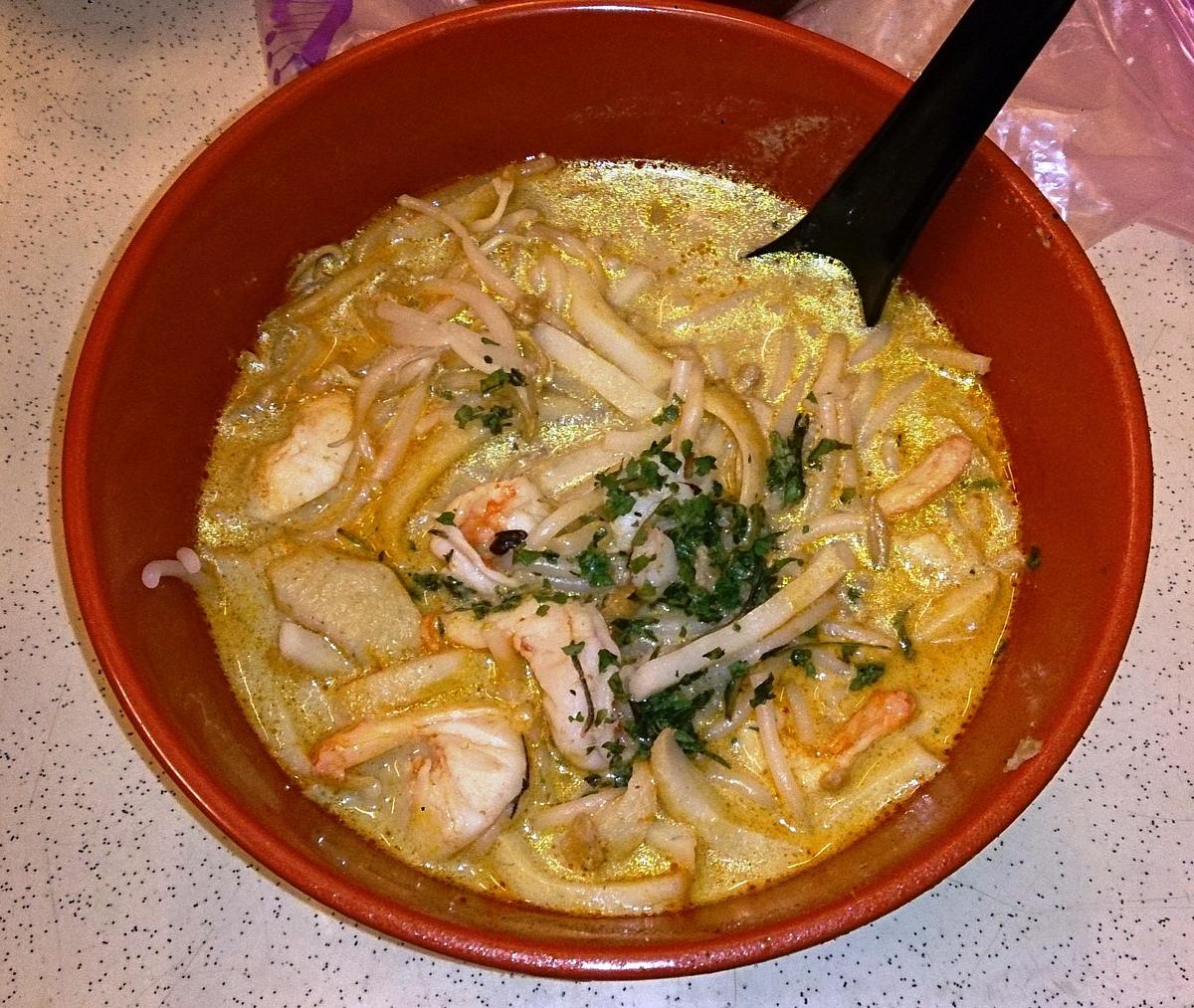 Katong laksa bowl Singapore