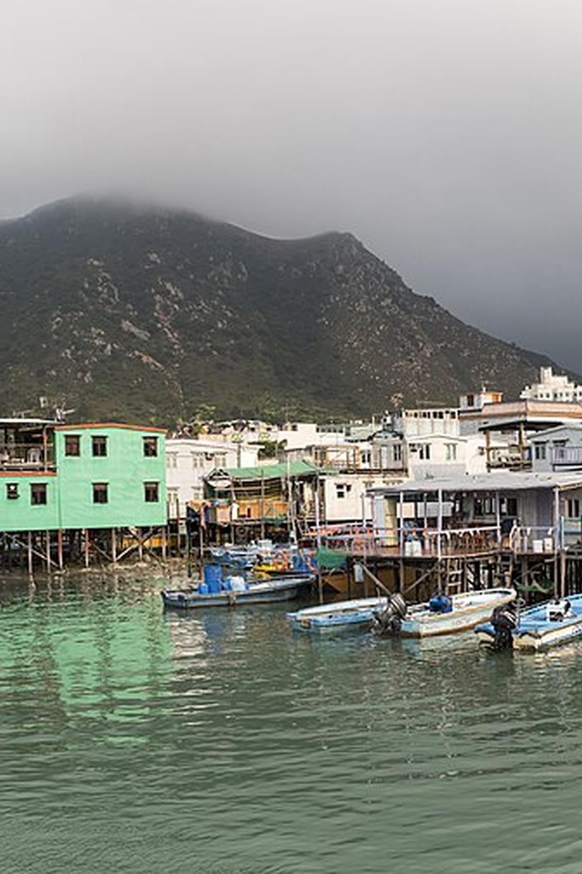 Tai O stilt houses Lantau Hong Kong