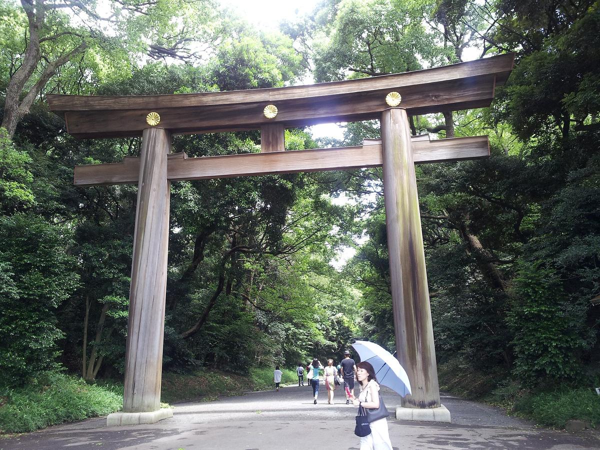 Meiji Jingu torii gate