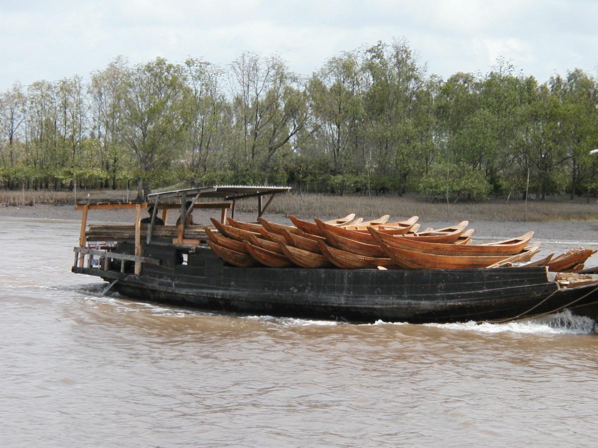 Mekong Delta river boat Vietnam