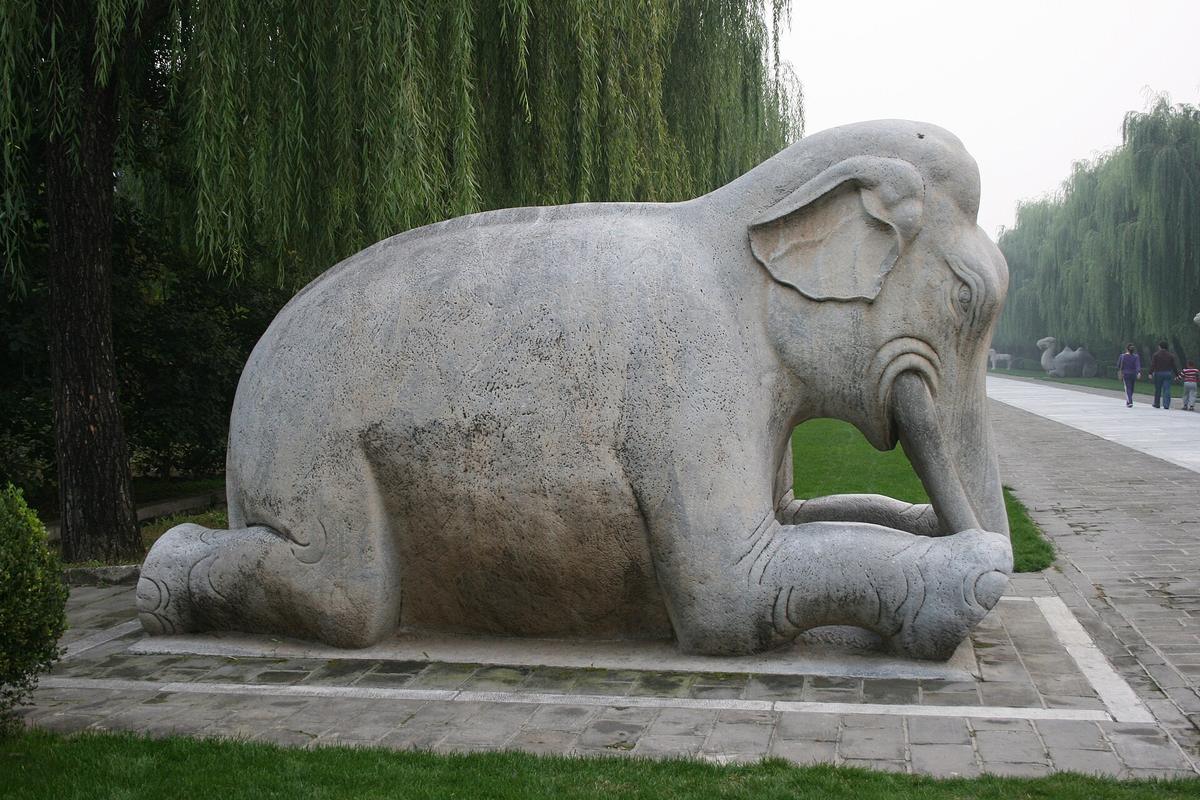 Ming Tombs Sacred Way statues