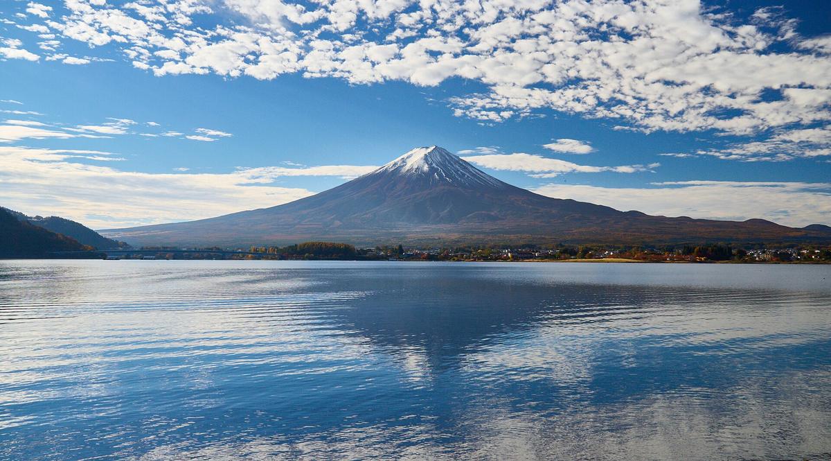 Lake Kawaguchiko Mount Fuji reflection