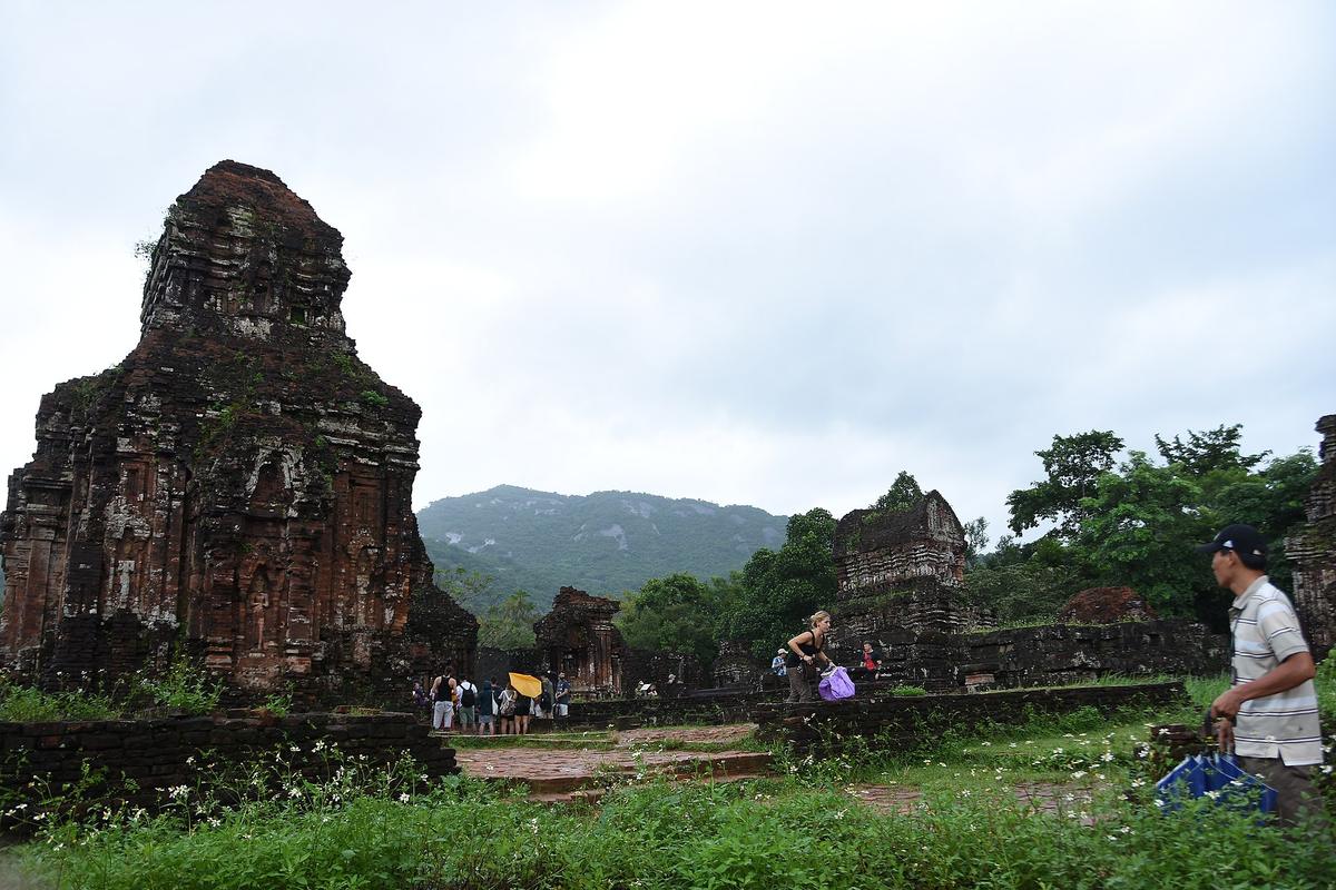 My Son ruins jungle Vietnam