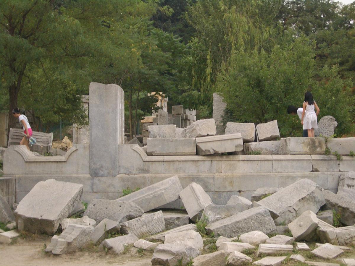 Yuanmingyuan Western Mansions ruins