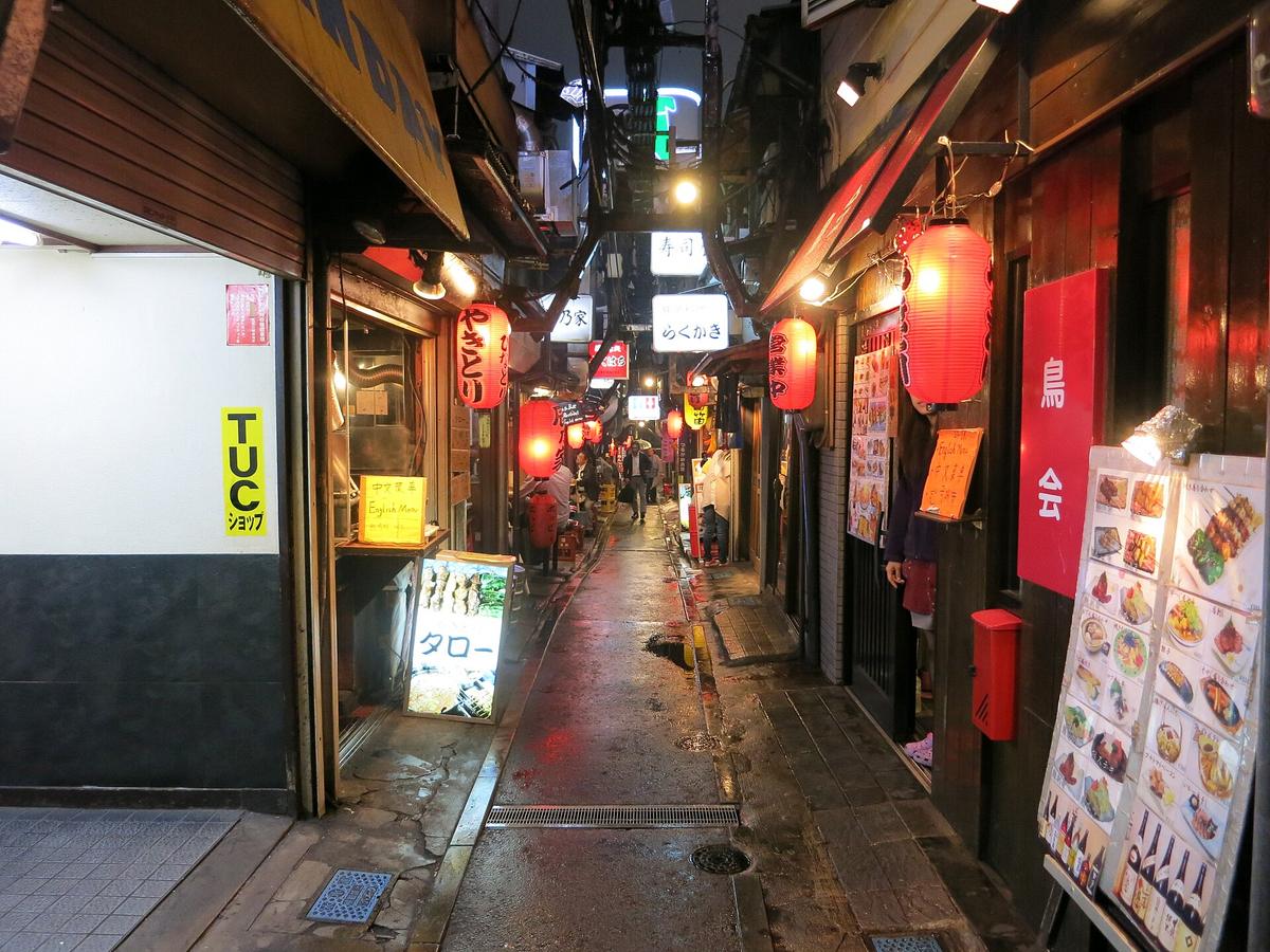 Omoide Yokocho Shinjuku alley lanterns
