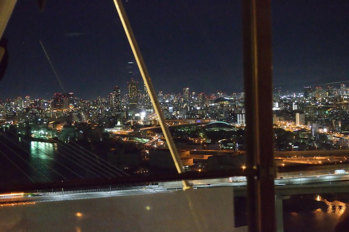 Tempozan Ferris wheel Osaka bay