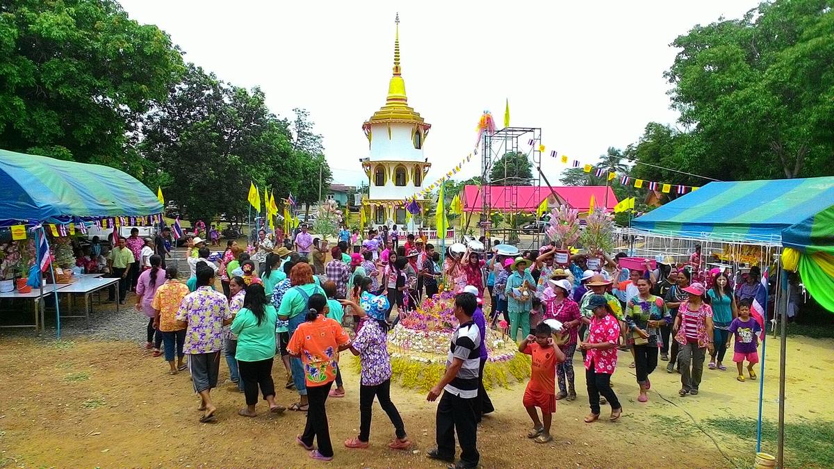 Songkran water festival Thailand