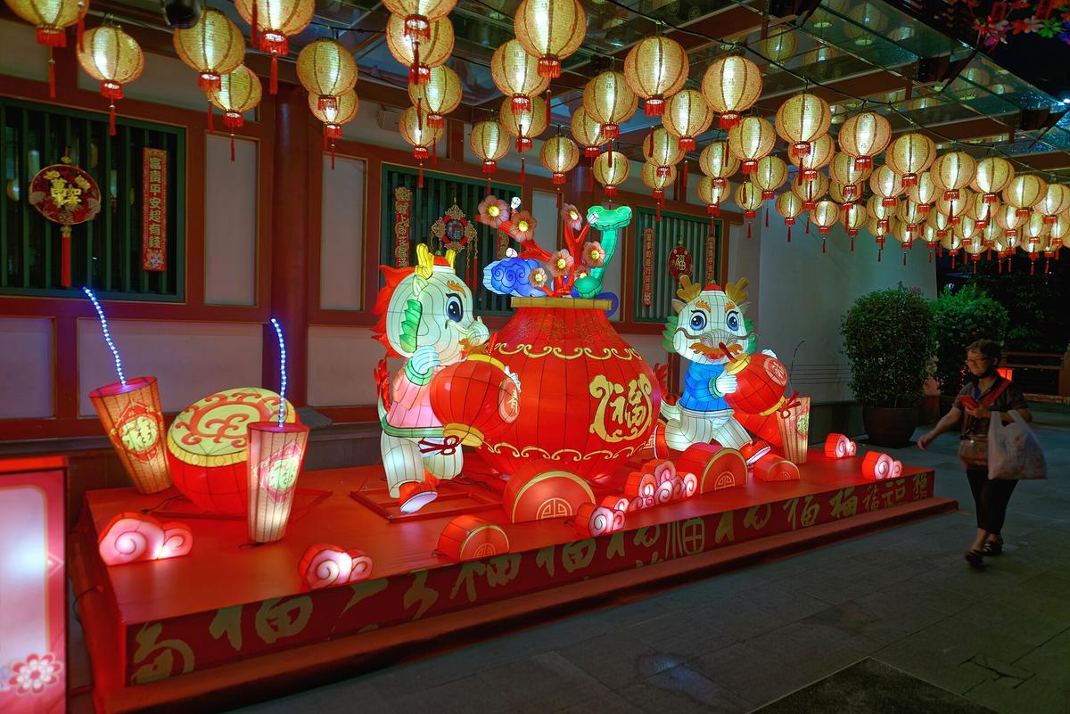 Chinese New Year decorations Singapore