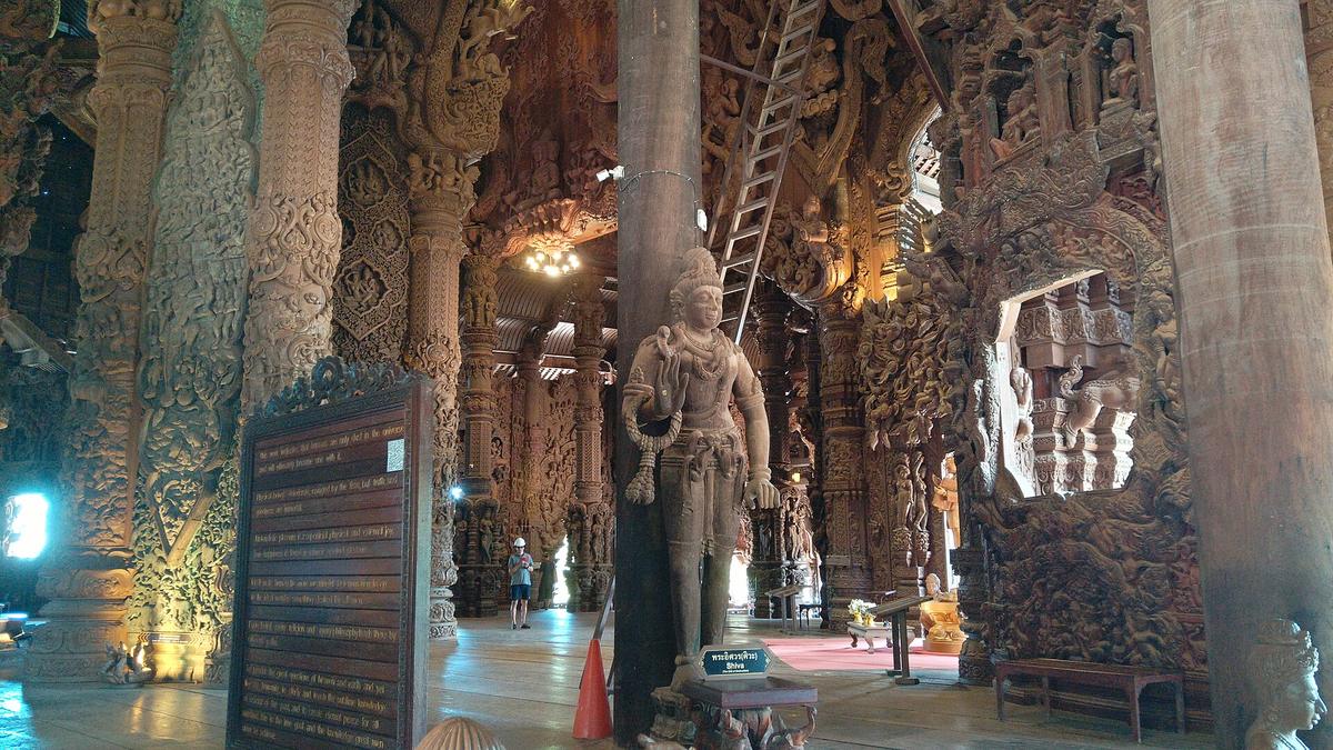 Sanctuary of Truth interior