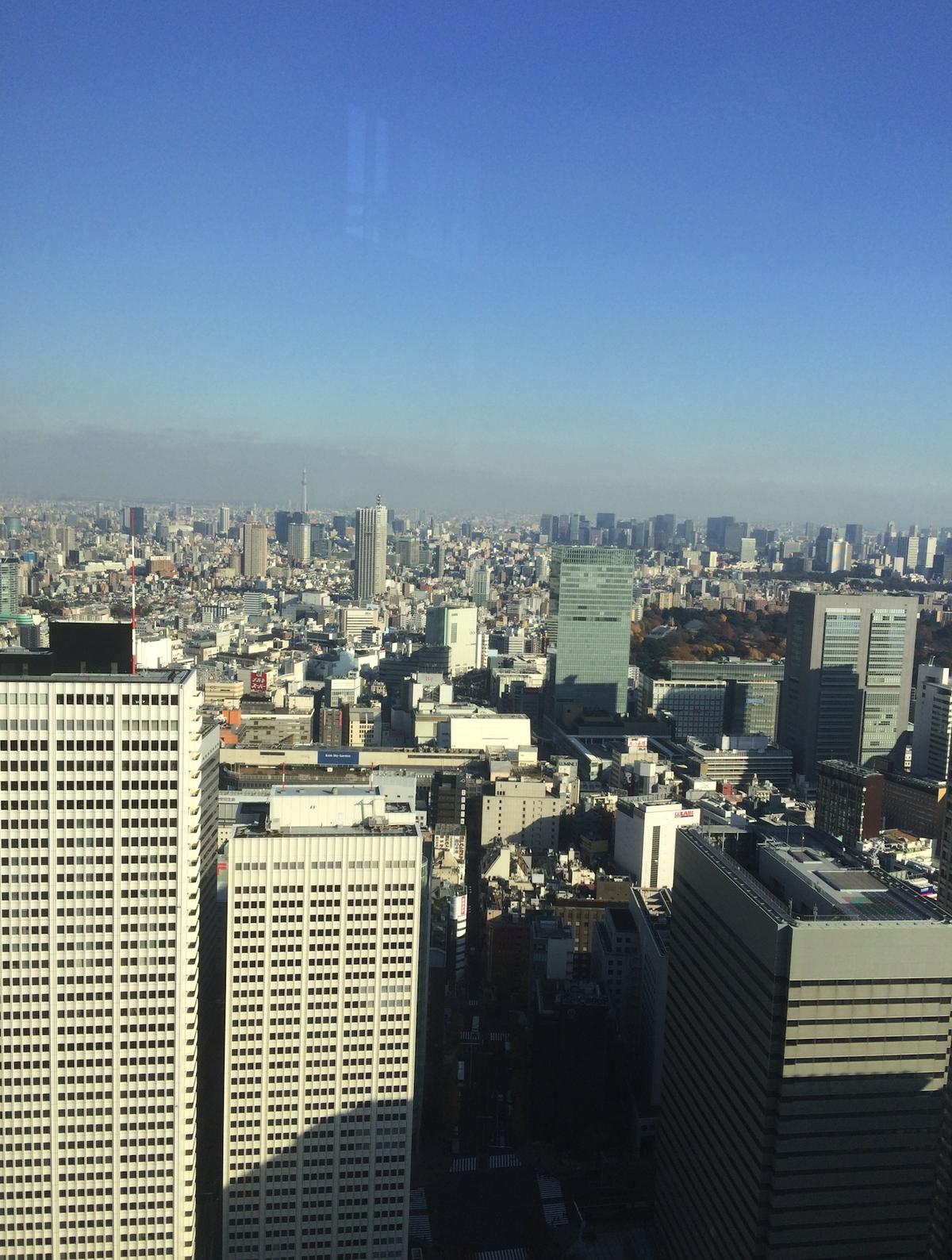 Tokyo observation deck free view